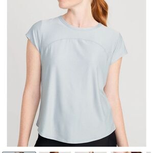 Light blue old navy athletic active wear top